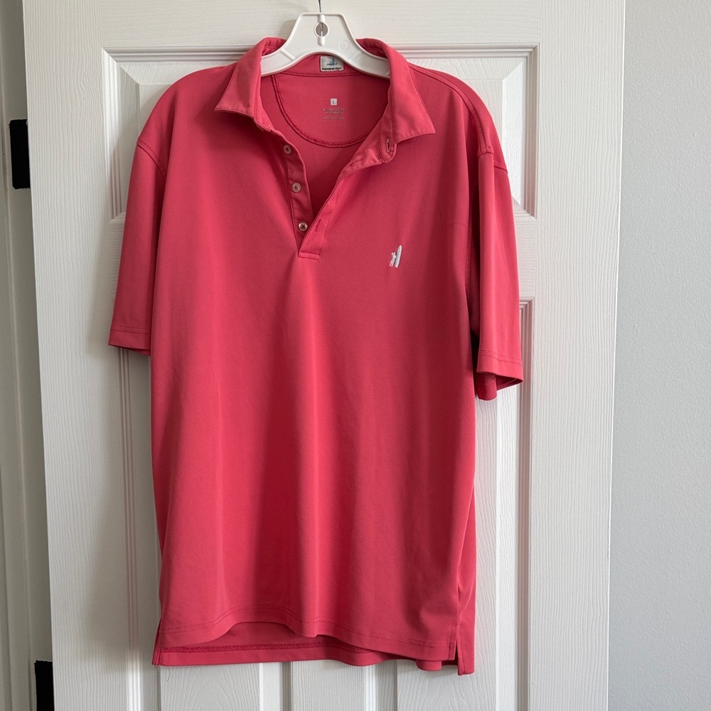 johnnie-O Coral Polo Shirt